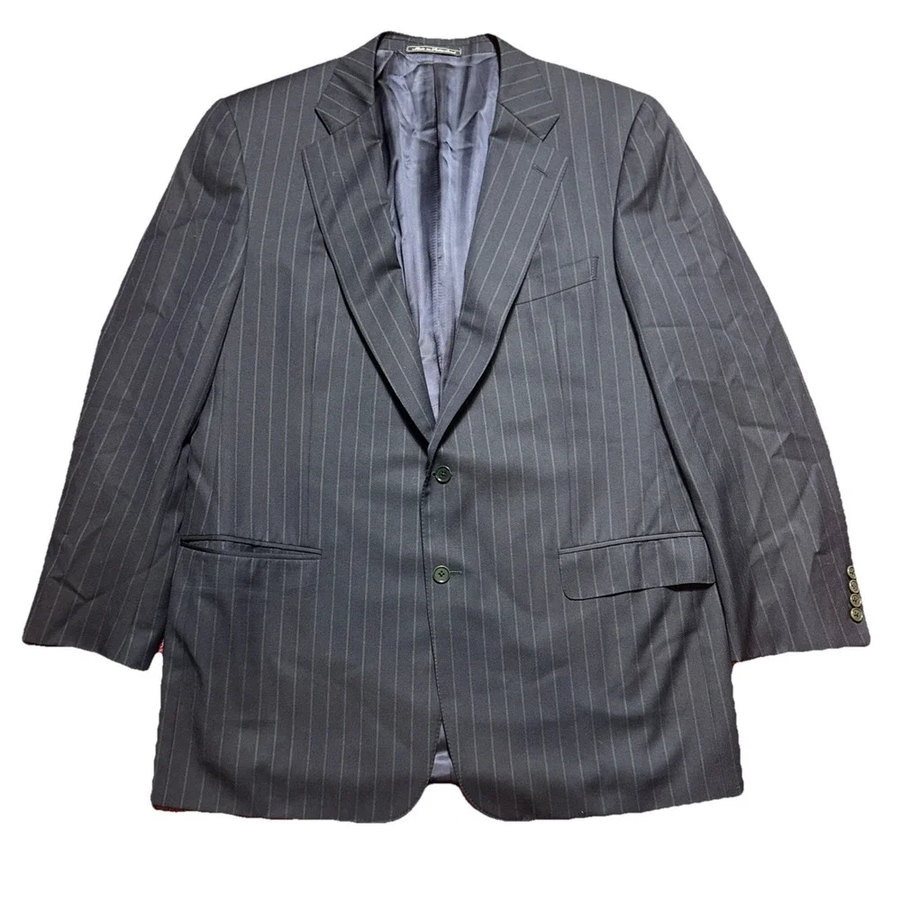 Ermenegildo Zegna Men Blazer at Neiman Marcus 100% Wool Size EU 56 Switzerland
